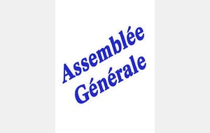 ASSEMBLEE GENERALE ELECTIVE