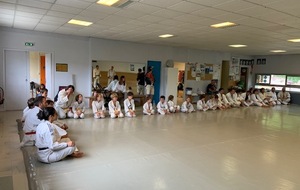 Entrainement Parents / Enfants et remise de grades du baby judo et des primaires